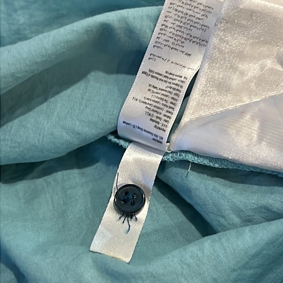 Signature Girls Teal Velour Floral Dress with lining Size 4-5Y NEW Easter Pretty - Picture 6 of 6